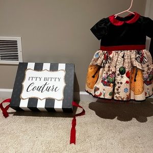 Itty Bitty Toes Christmas Dress